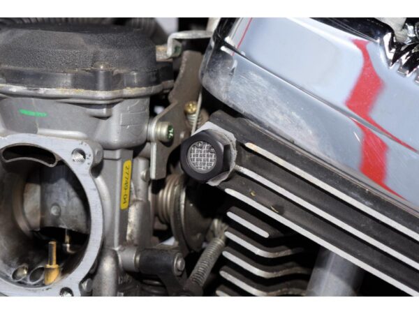 Screen Cylinder Head Breather Bolt 1/2"-13 UNC Black Anodized — изображение 3