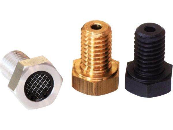 Screen Cylinder Head Breather Bolt 1/2"-13 UNC Black Anodized — изображение 4