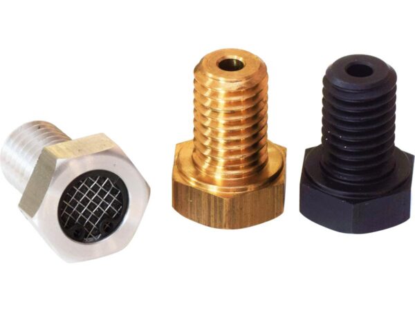 Screen Cylinder Head Breather Bolt 1/2"-13 UNC Black Anodized — изображение 6