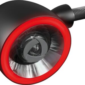 Bullet 1000 DF LED Turn Signal/Taillight/Brake Light Black Clear LED