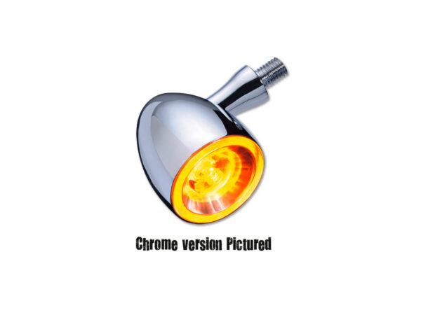 Bullet 1000 Extreme LED Turn Signal Chrome Satin Clear LED — изображение 2