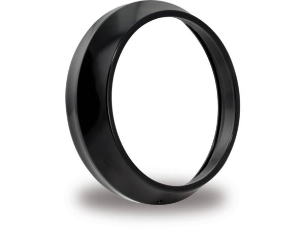 Clean 7" Headlight Bezel Black