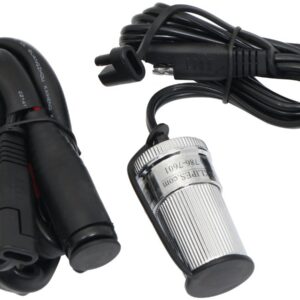 Eklipes Viper Smartphone and Gps Adapter, Chrome Viper Adjustable Dual Ring Handle Bar Bracket
