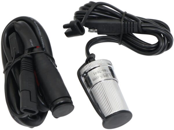 Eklipes Viper Smartphone and Gps Adapter, Chrome Viper Adjustable Dual Ring Handle Bar Bracket