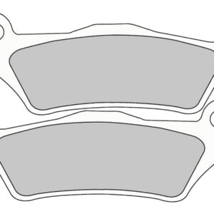 Road Platinum Mid-Metallic Brake Pads Organic Front Rear