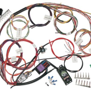 Complete Bike Harness With Starter Relay, 3-Circuit Breaker and Run/Brake/Turn Signal Self-canceling Module (for 3-in-1 Rear Turn Signals)