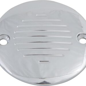 Stanza Point Cover 2-hole, horizontal Chrome