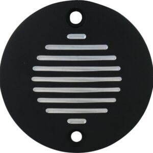 Stanza Point Cover 2-hole, vertical Black Cut