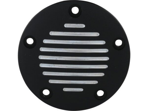 Stanza Point Cover 5-hole Black Cut