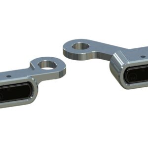 Stripe LED Turn Signal Aluminium Polished Light Smoke LED