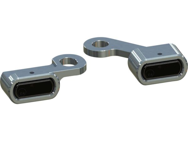 Stripe LED Turn Signal Aluminium Polished Light Smoke LED