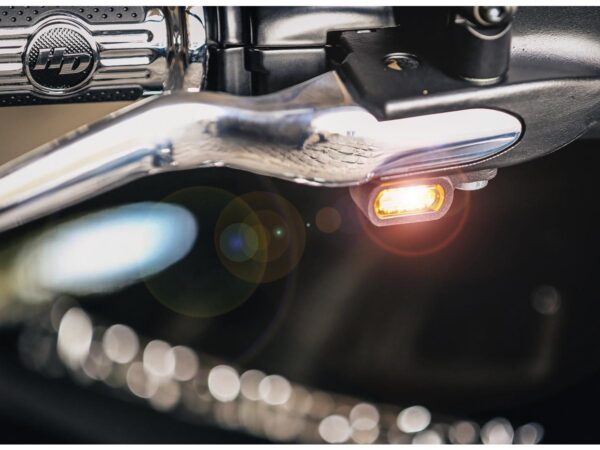 Stripe LED Turn Signal Aluminium Polished Light Smoke LED — изображение 2