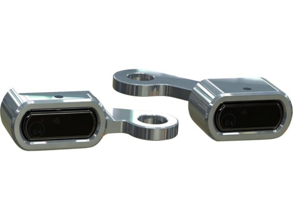 Stripe LED Turn Signal Aluminium Polished Light Smoke LED