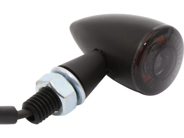 Apollo Bullet LED Turn Signal Black Anodized Smoke LED — изображение 2