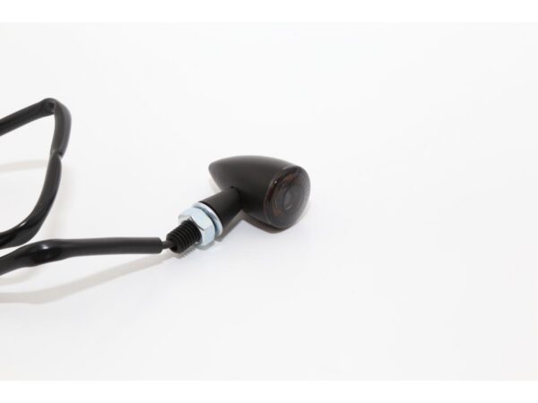 Apollo Bullet LED Turn Signal Black Anodized Smoke LED — изображение 4