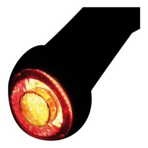 Apollo Modul LED Turn Signals/Taillight/Brake Light Diameter(mm): 22 , Depth(mm): 13 , Approved for rear installation Black Smoke LED