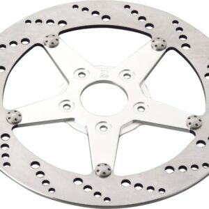 Drilled Brake Rotor Aluminium Stainless Steel 8,5" Rear Right
