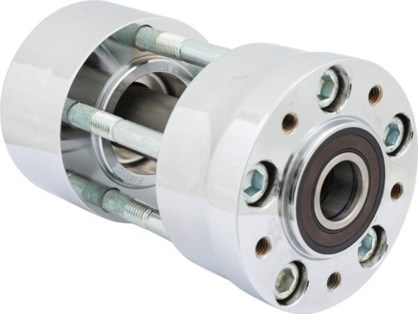 Rear Wheel Hub Chrome Non-ABS Dual Flange — изображение 2