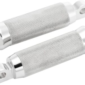 Knurled Foot Pegs for Sportster 48 and 72 Models Aluminium Polished