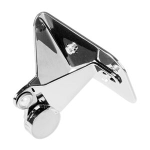 Short Side Mount License Plate Bracket Polished