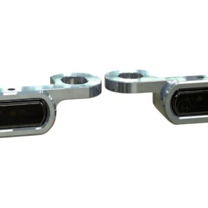 Stripe LED Turn Signal Aluminium Polished Light Smoke LED