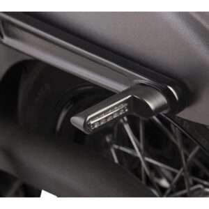 Universal LED Rear Turn Signal Black Anodized Tinted LED