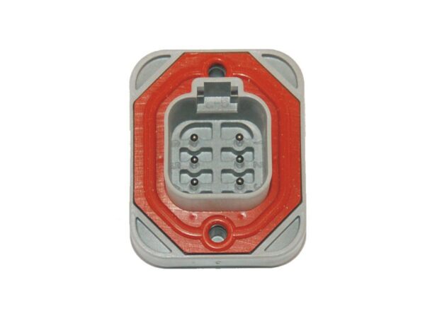 6-Position Header Deutsch DT-Series Sealed Connectors 6-Position Header Gray