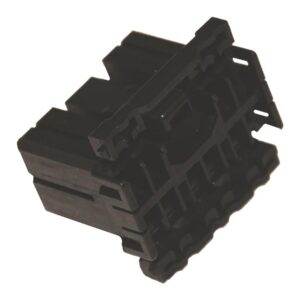 AMP Multilock Connector Housing 10-Wire Plug Black