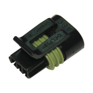 OEM Throttle Position Sensor Connector With Terminals Black