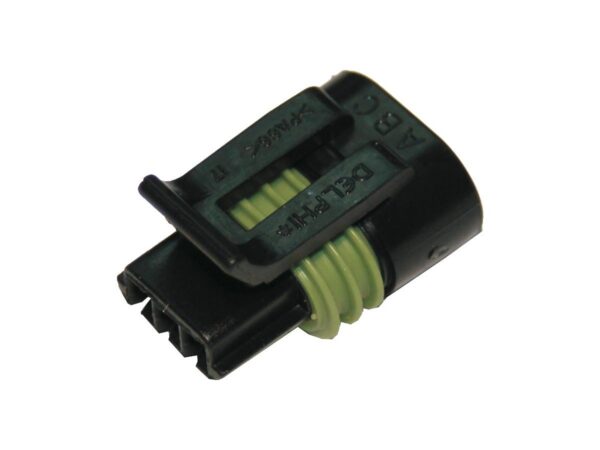 OEM Throttle Position Sensor Connector With Terminals Black