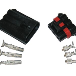 AMP Power Plug Kit Plug Kit Black