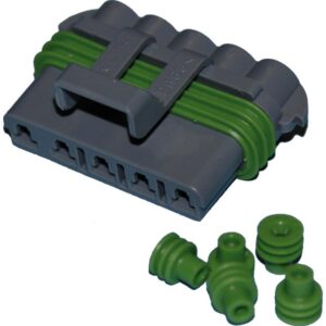 Delphi-Packard Weatherpack Connectors 5-Wire Female Gray
