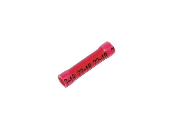 Butt Connectors PVC 22-18 Butt Red