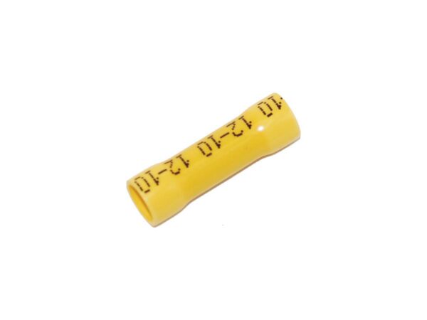 Butt Connectors PVC 12-10 Butt Yellow