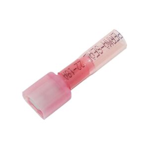 Quick Disconnect Connectors 0,7-1,2 mm Male Heat Sealable Pink