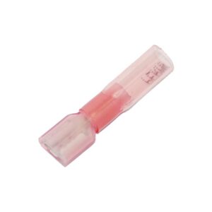Quick Disconnect 0,7-1,2 mm Female Heat Sealable Pink