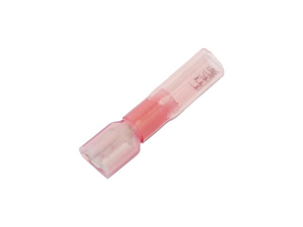 Quick Disconnect 0,7-1,2 mm Female Heat Sealable Pink