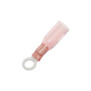 Ring Terminal 0,7-1,2 mm Heat Sealable #10 Pink