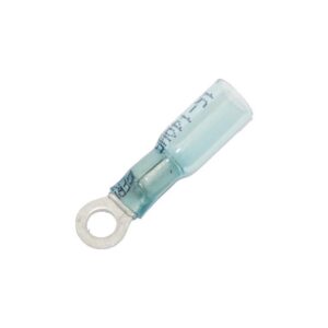 Ring Terminal 1,6-2,0 mm Heat Sealable #8 Green