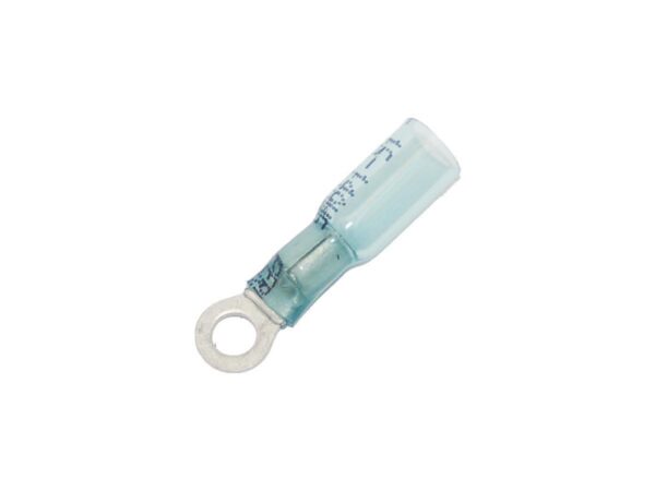 Ring Terminal 1,6-2,0 mm Heat Sealable #8 Green