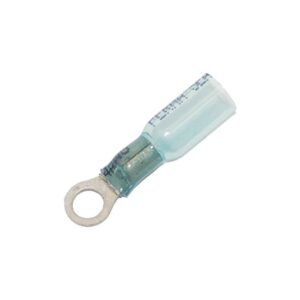 Ring Terminal 1,6-2,0 mm Heat Sealable #10 Green