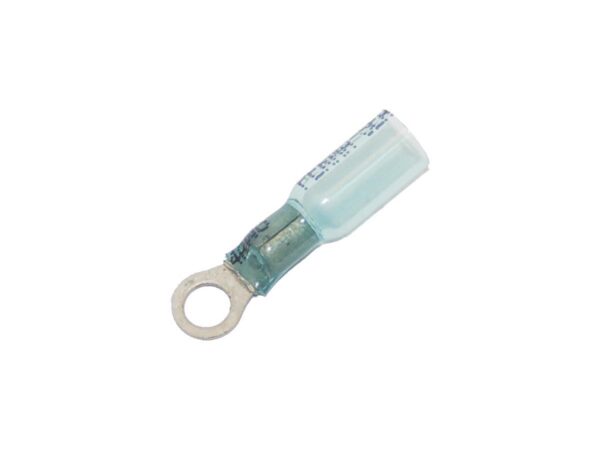 Ring Terminal 1,6-2,0 mm Heat Sealable #10 Green