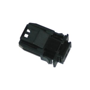 MX-1900 2-Position Black Pin Connector Housing Black