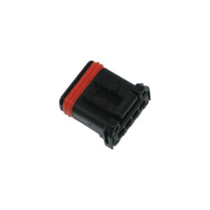 MX-1900 4-Position Black Socket Connector Housing Black