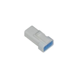 JST Series Connector with Wire Seal JST 3-Position Receptacle White