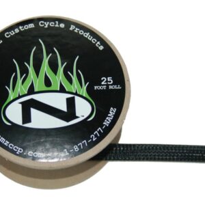 1/4" ID Black Flex Sleeving, 1/4" ID