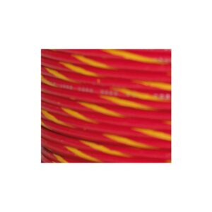 OEM Colored 1mm Wire Spools Red, Yellow Stripe