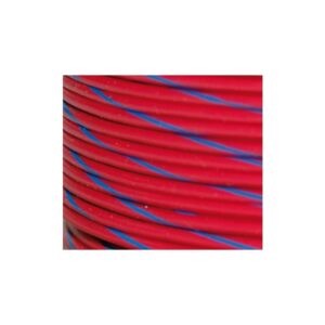 OEM Colored 1mm Wire Spools Red, Blue Stripe