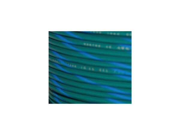 OEM Colored 1mm Wire Spools Green, Blue Stripe