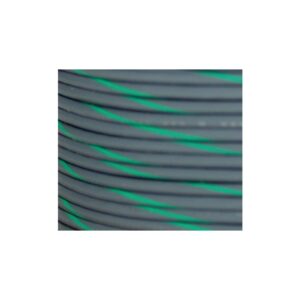 OEM Colored 1mm Wire Spools Gray, Green Stripe